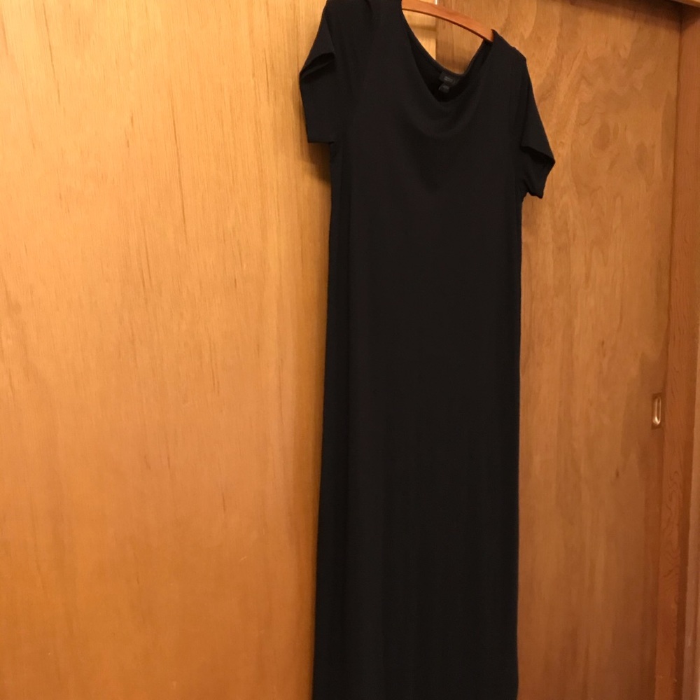 Simple, elegant J Jill long black dress